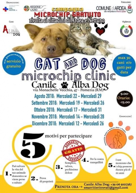 Microchippatura Gratuita 